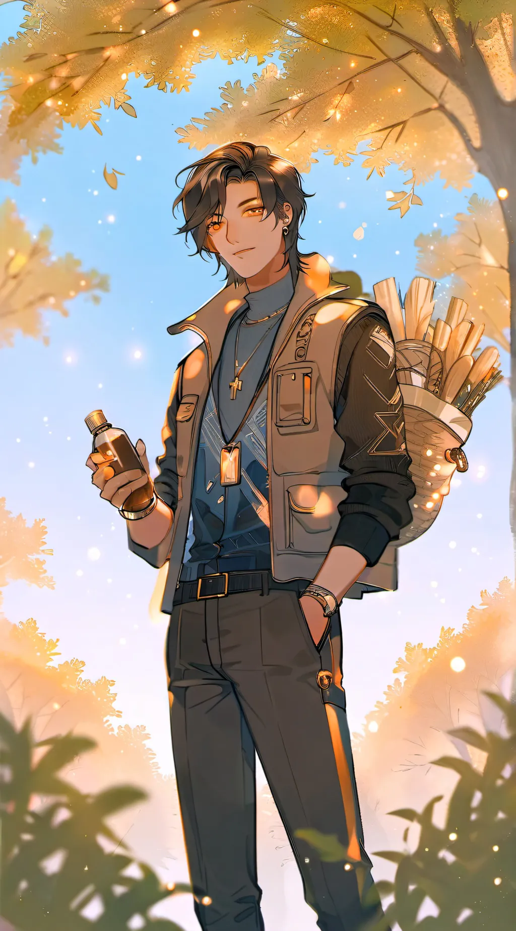ai character: Country/humans background