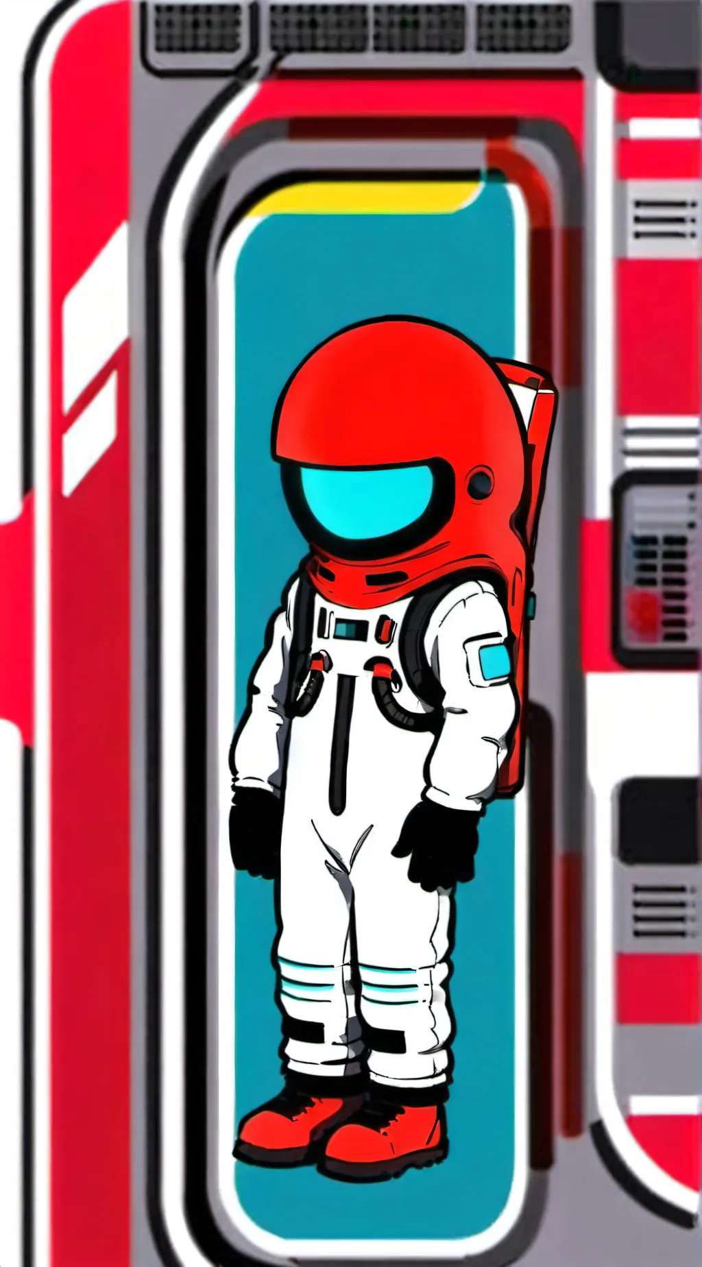 ai character: Among Us background