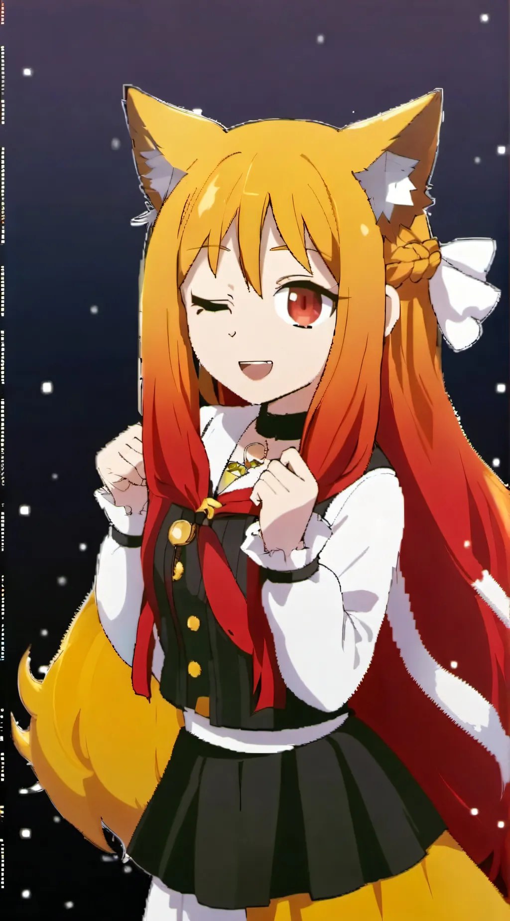 ai character: Caren background