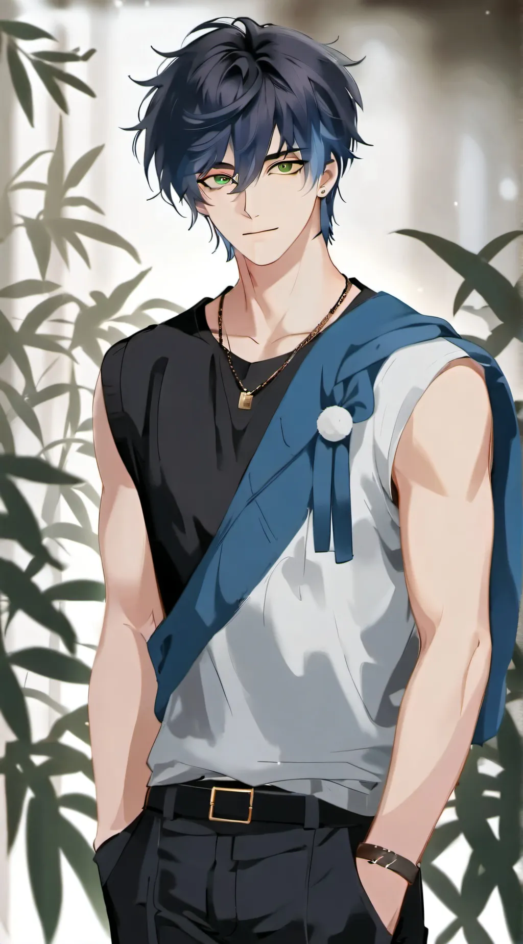 ai character: Rocky  background