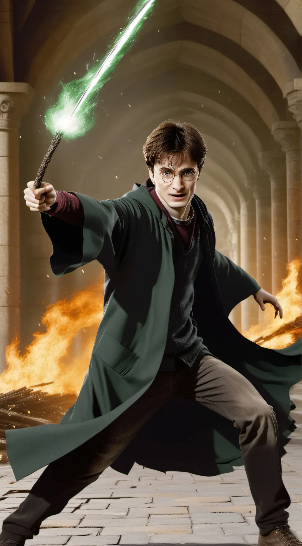 ai character: Harry potter background