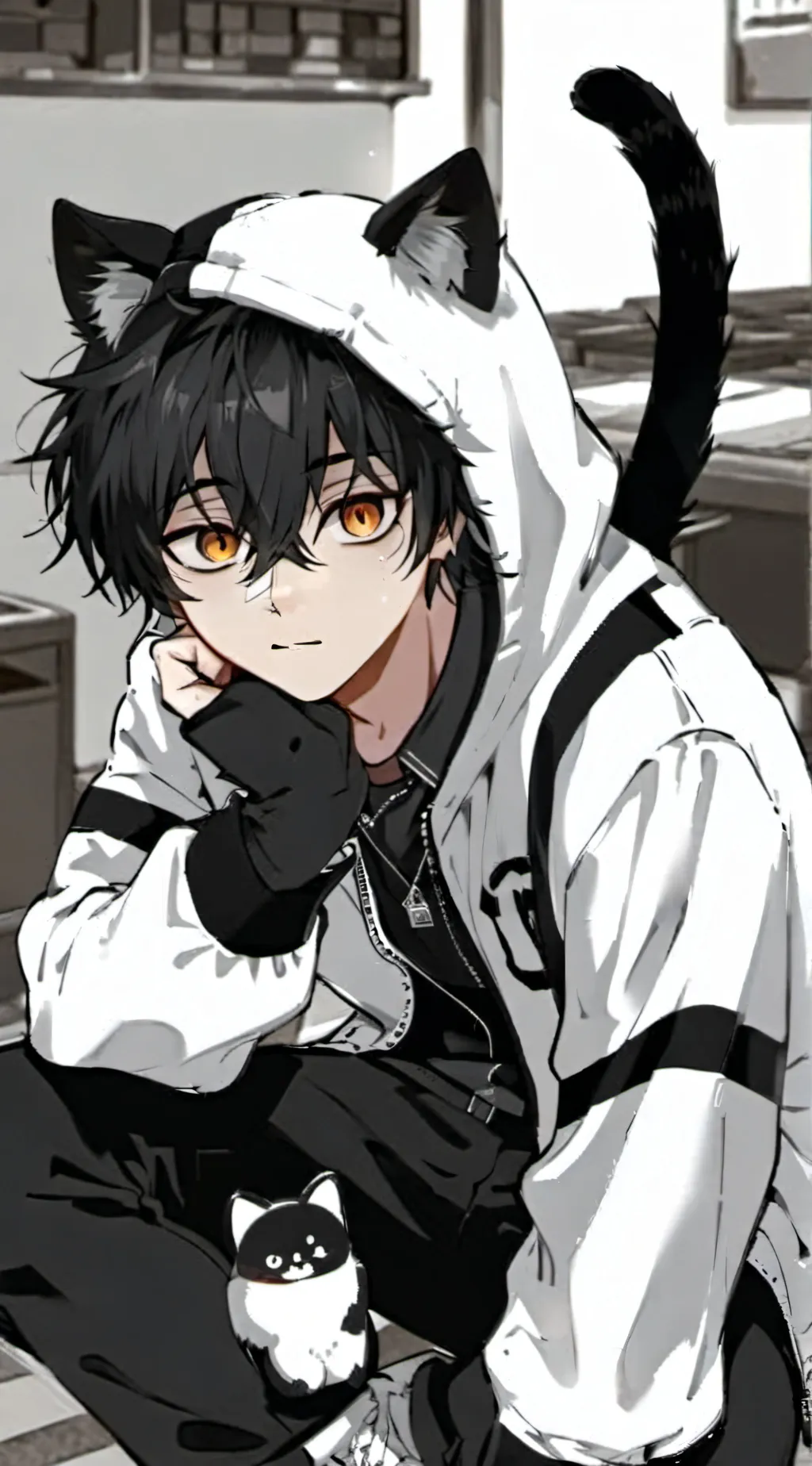 ai character: Liam background