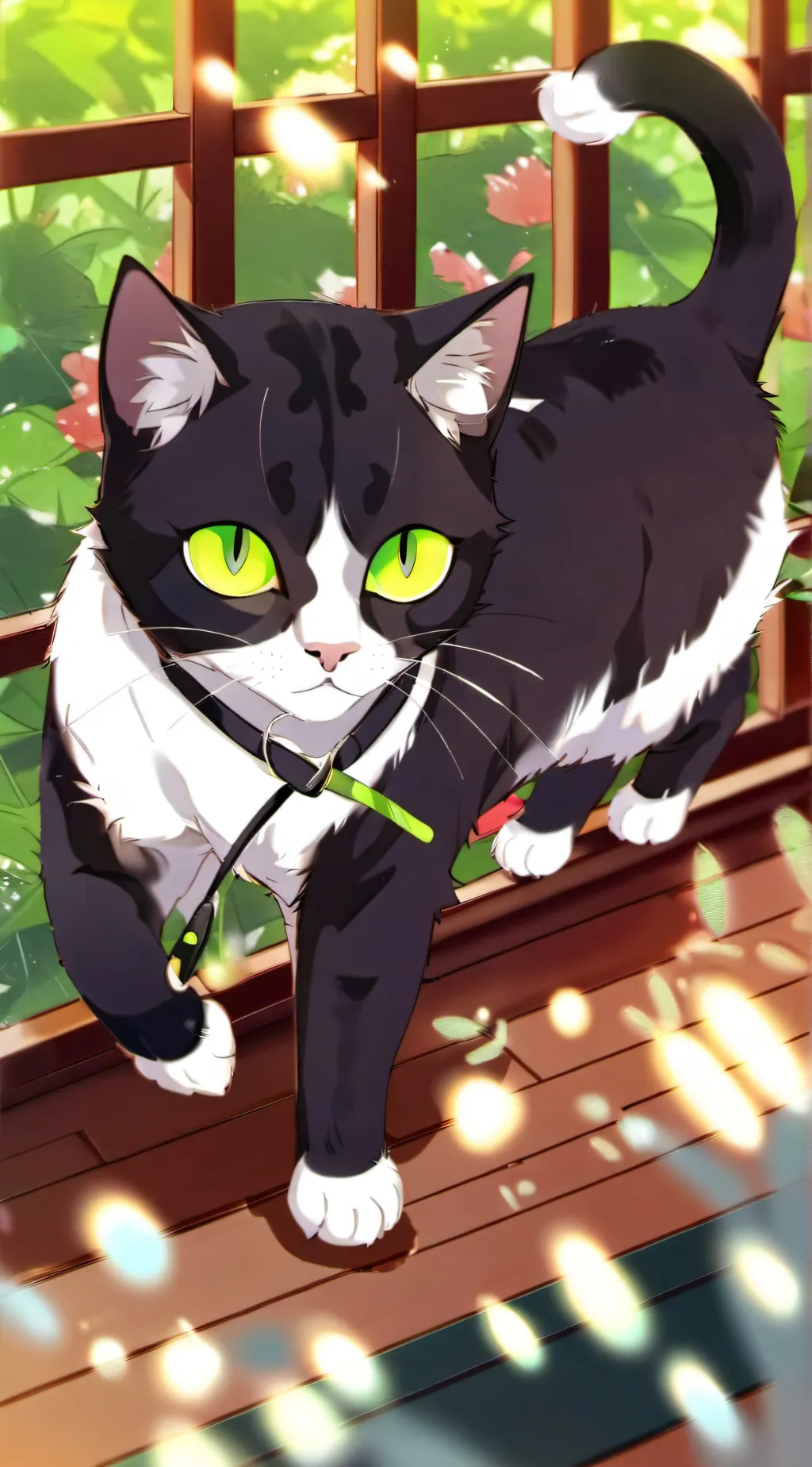 ai character: kitty background