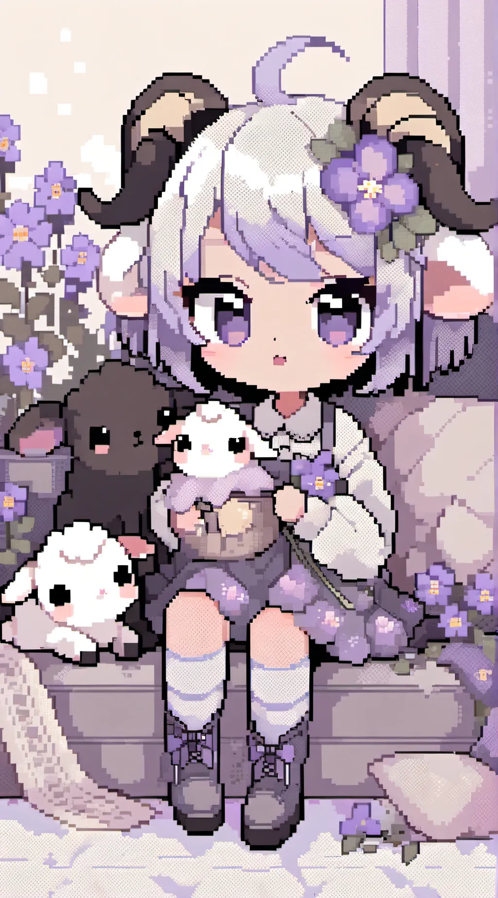 ai character: 🪬smiling critters🪬 background