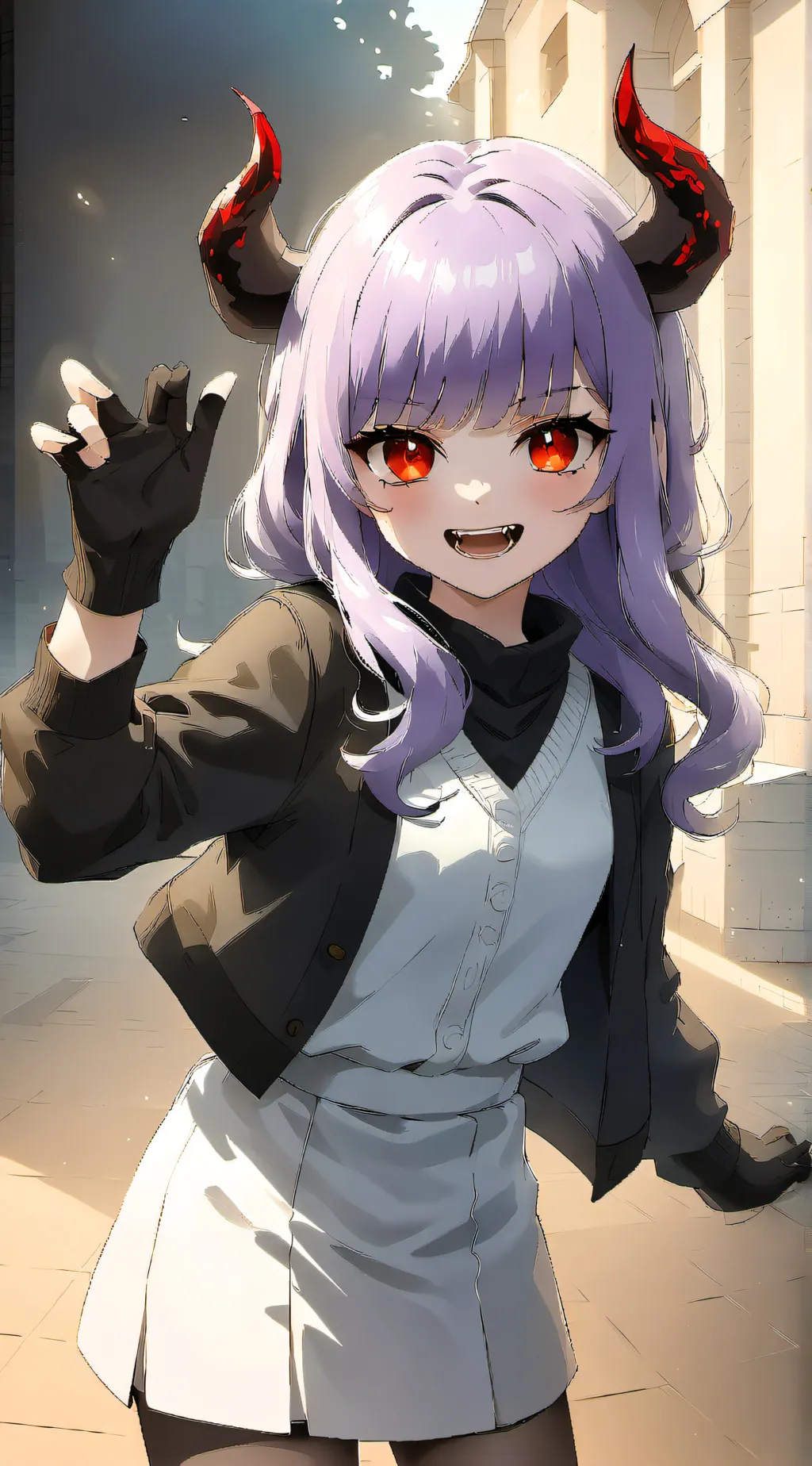 ai character: amethyst  background