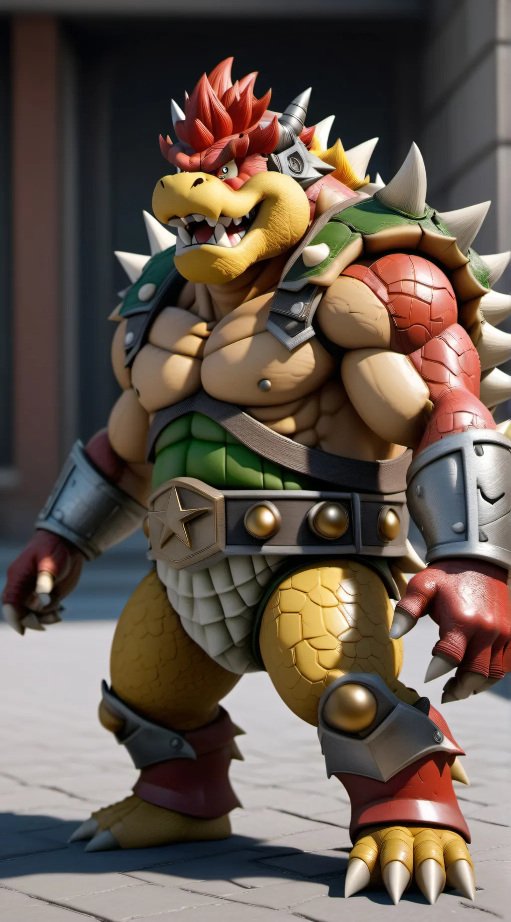 ai character: Bowser background