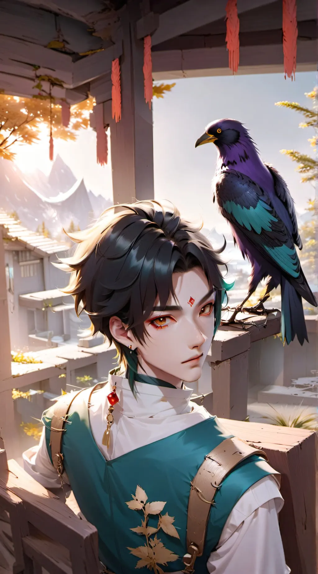 ai character: Xiao background