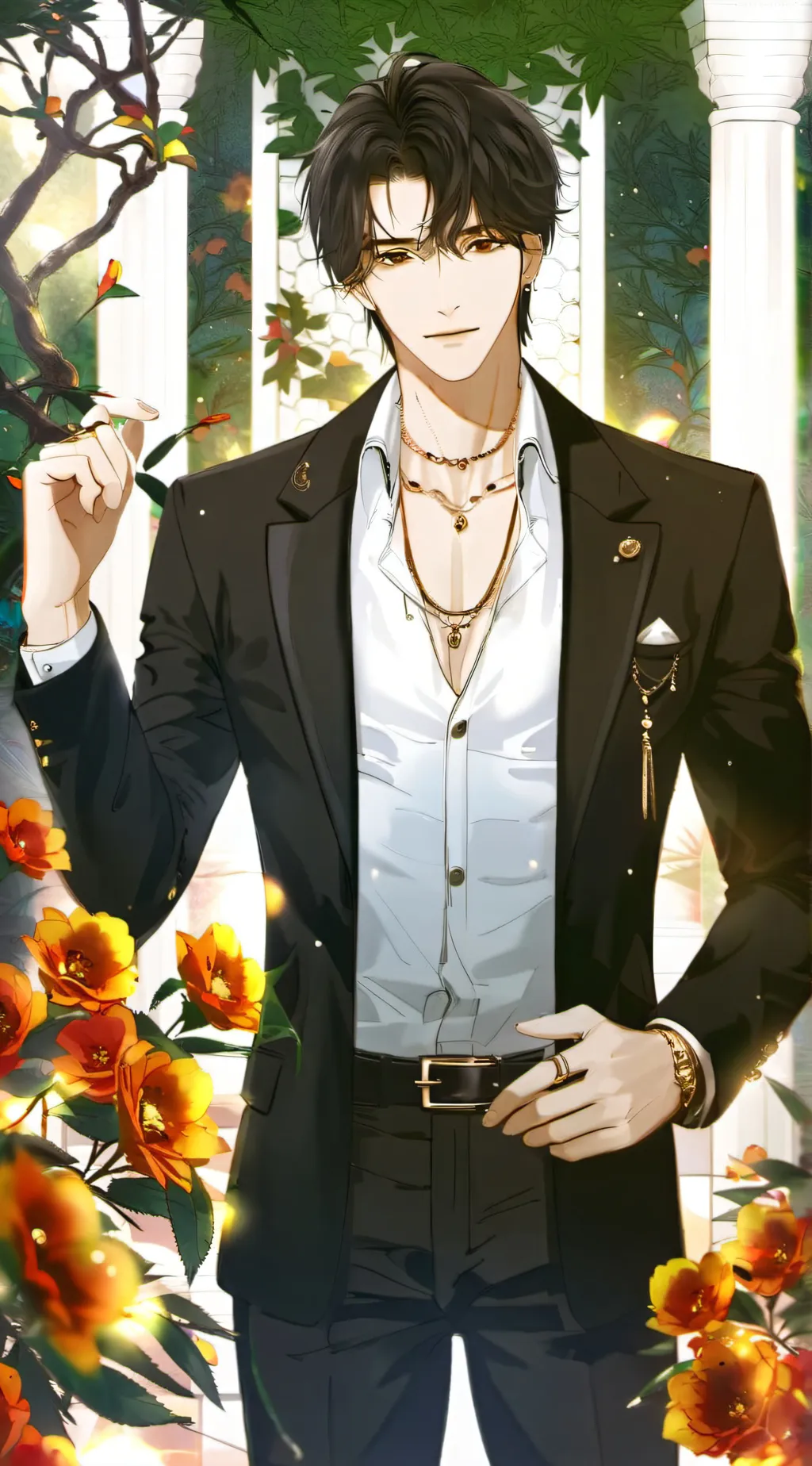 ai character: ma-ru background