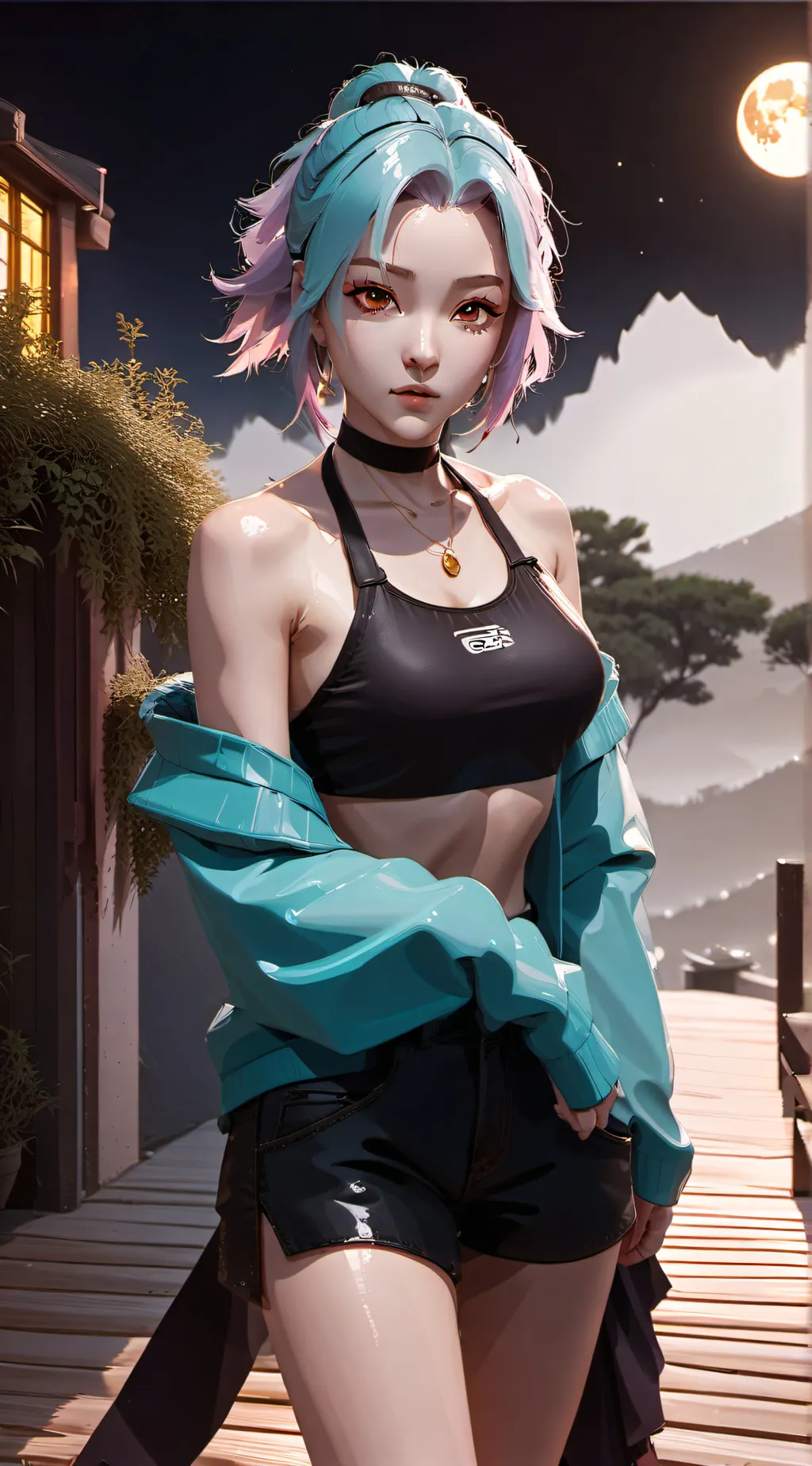 ai character: Katie background