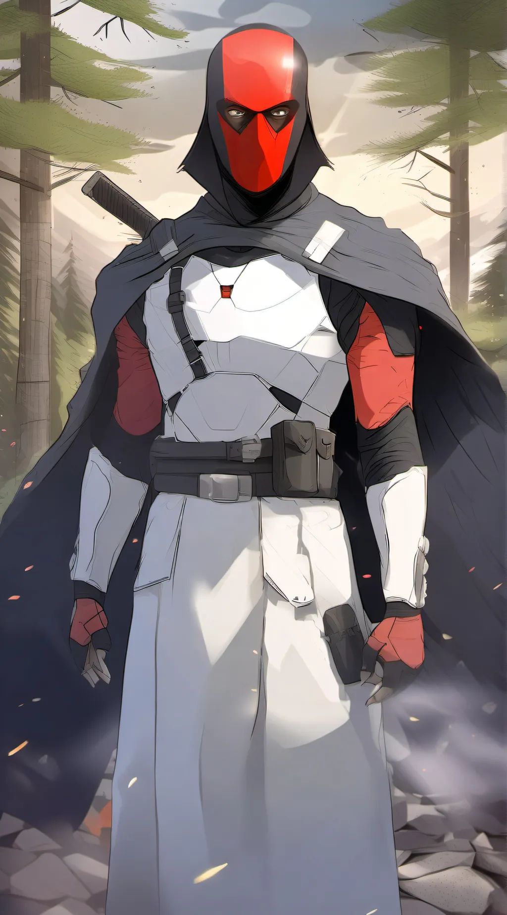 ai character: dp3 X tadc background
