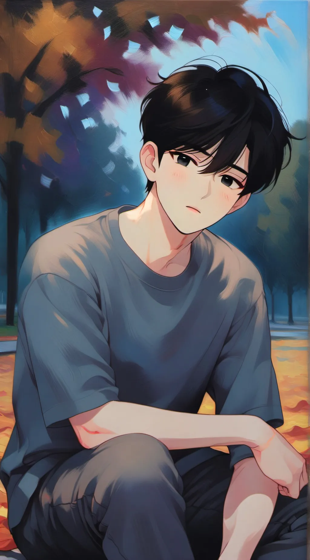 ai character: Cavin background