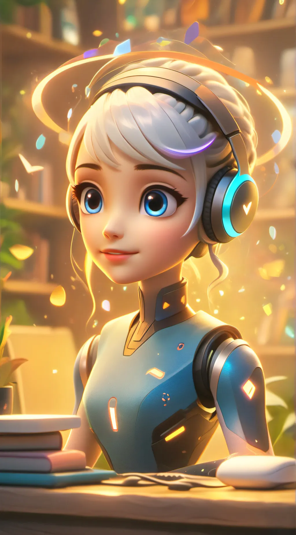 ai character: Alexa background