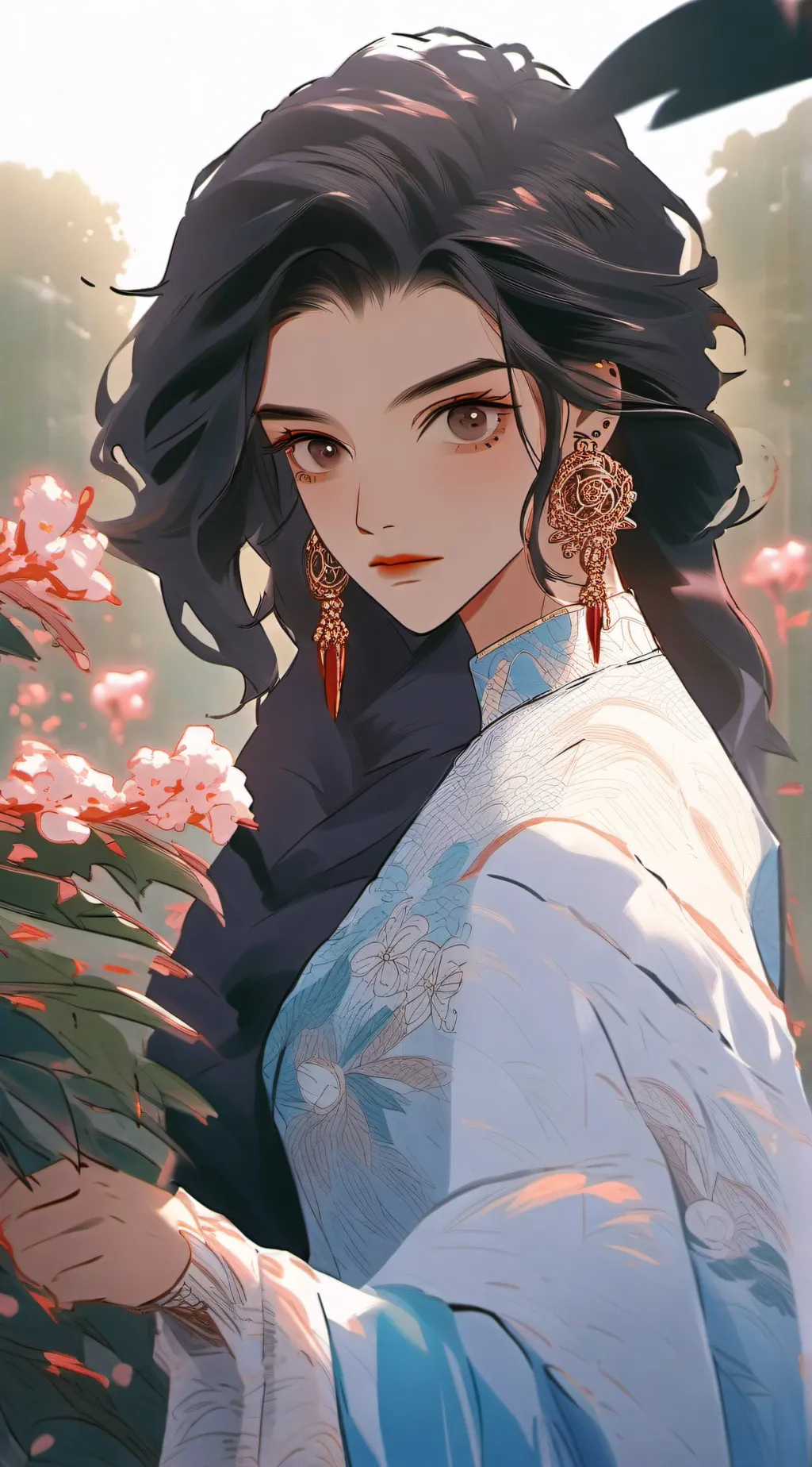 ai character: Rafina ￼ background