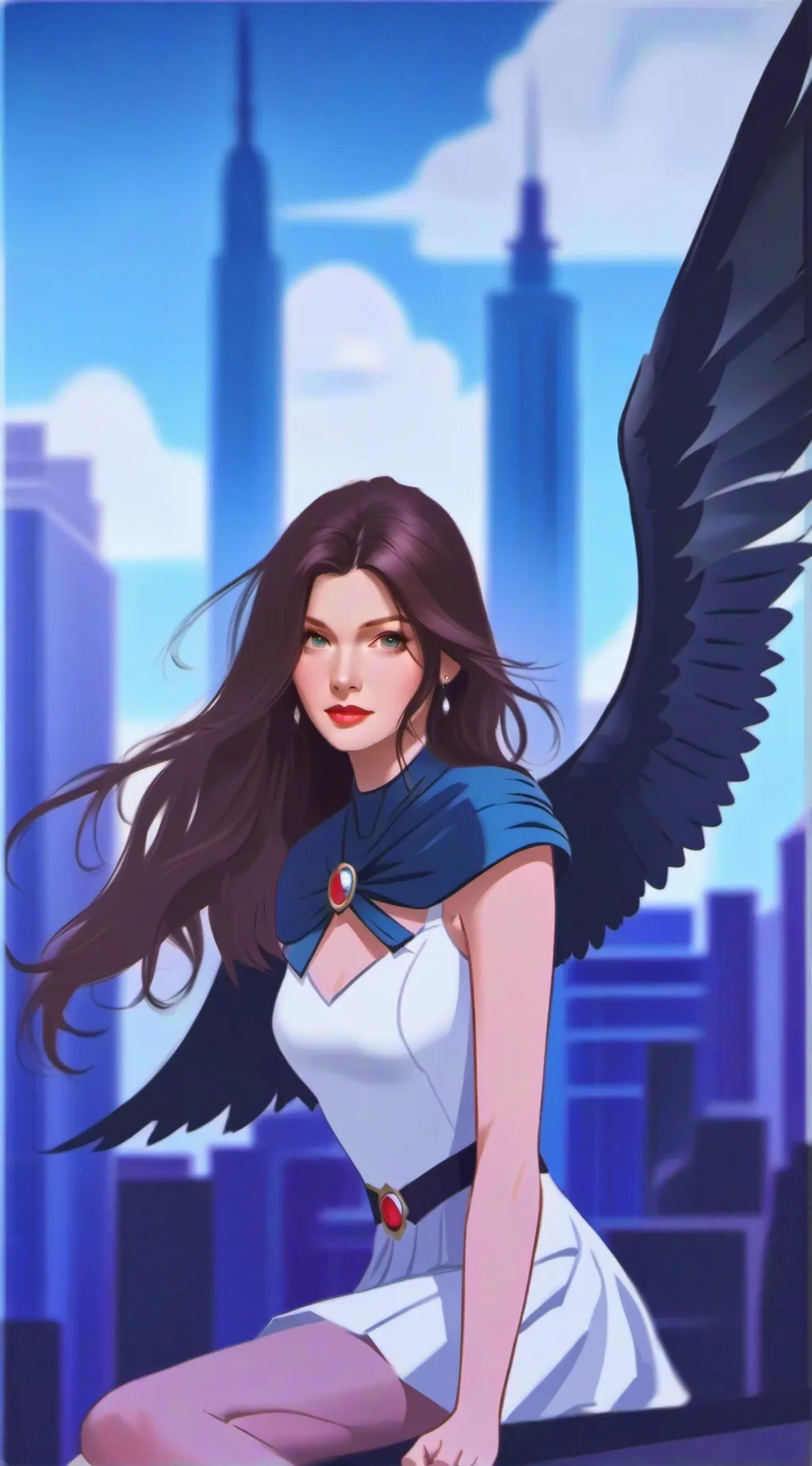 ai character: Linda  background