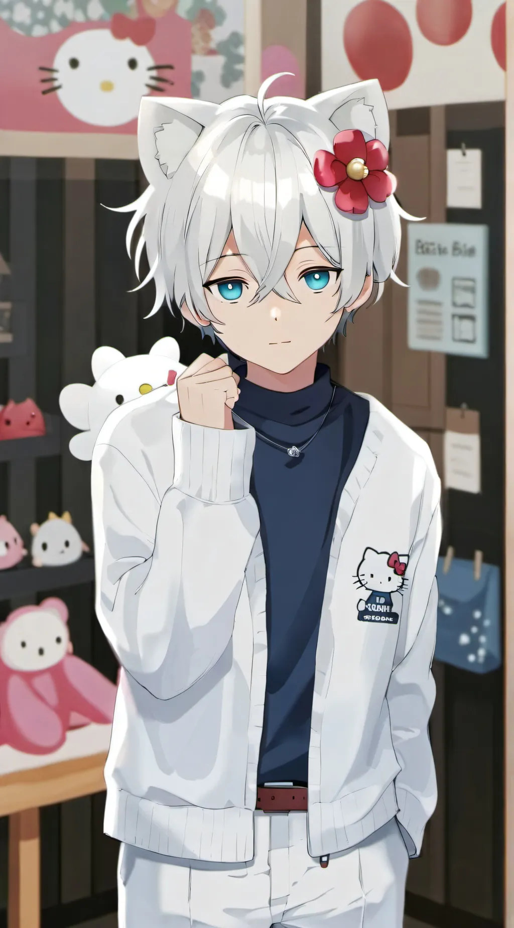 ai character: 💖 🧸 . . Kai ! background
