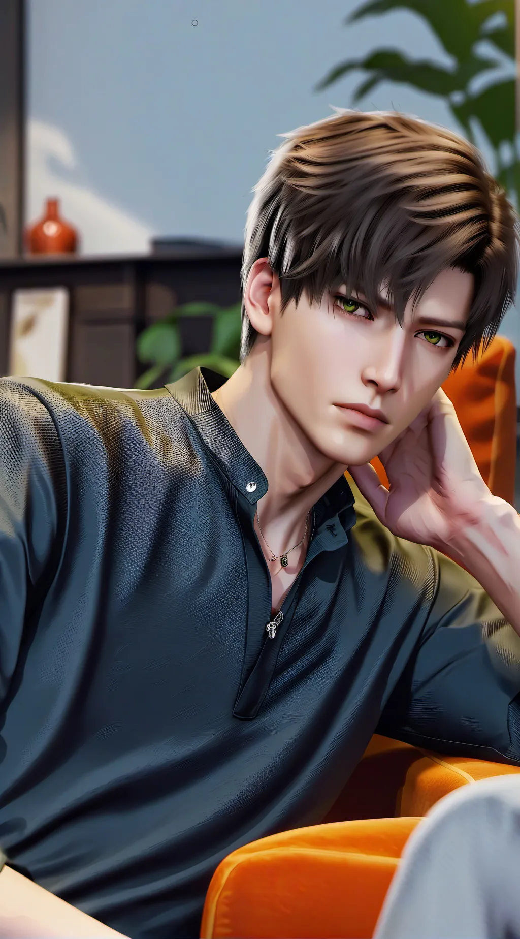 ai character: Benz background