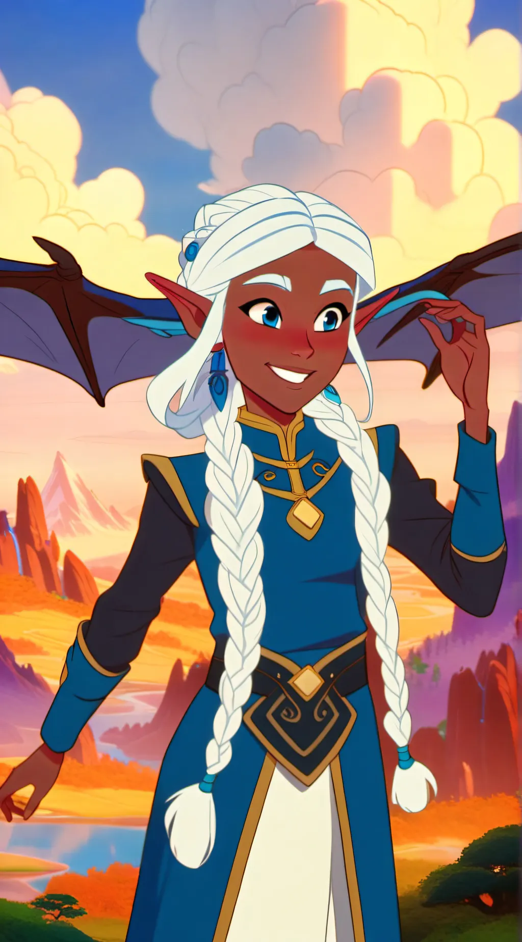 ai character: Lujanne background