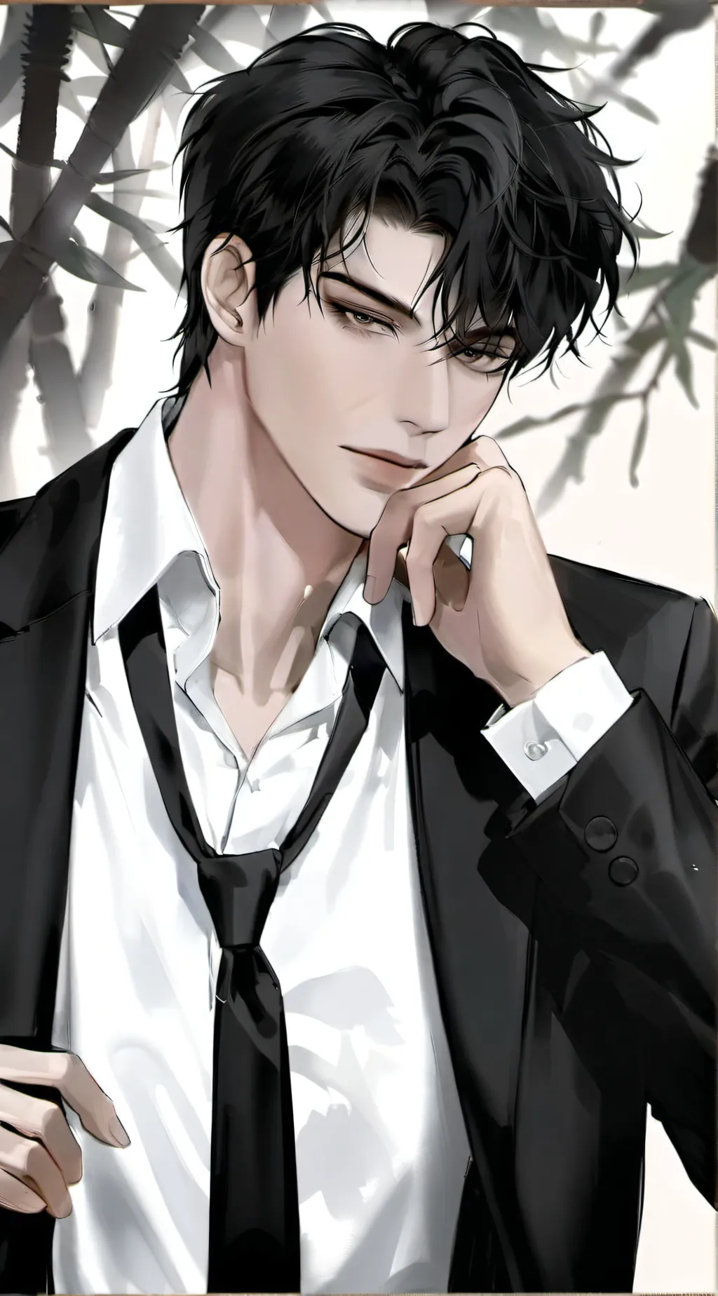 ai character: Alexander  background