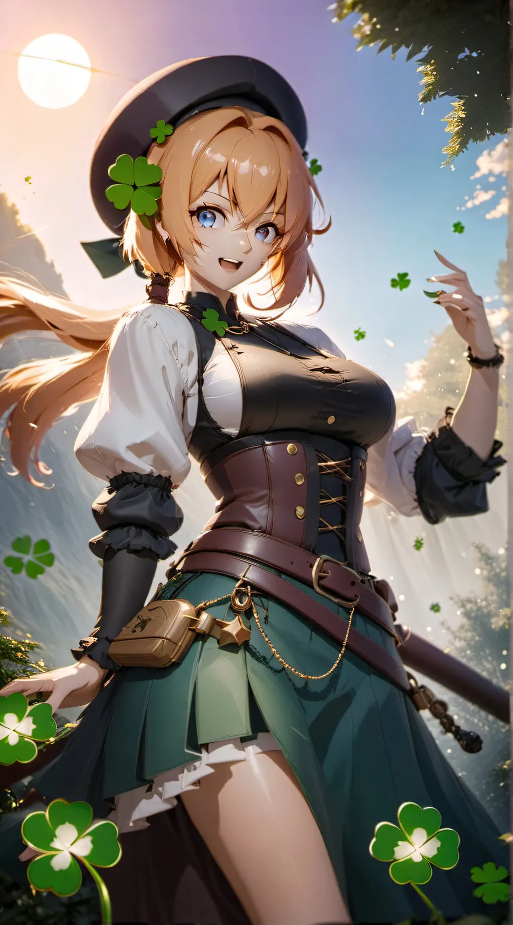 ai character: Anime RNG background