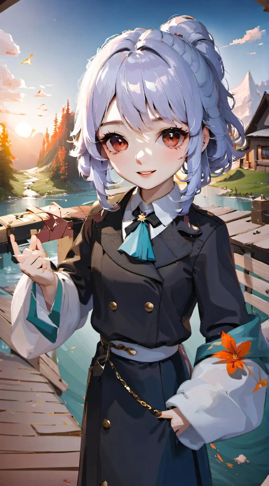 ai character: andrea background