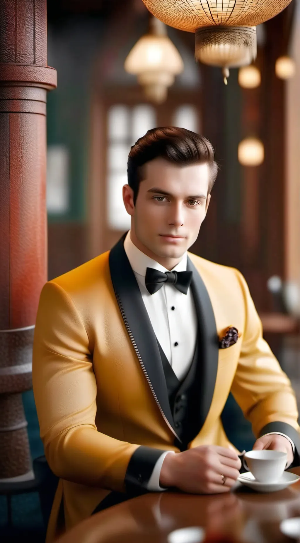 ai character: Chuck bass background