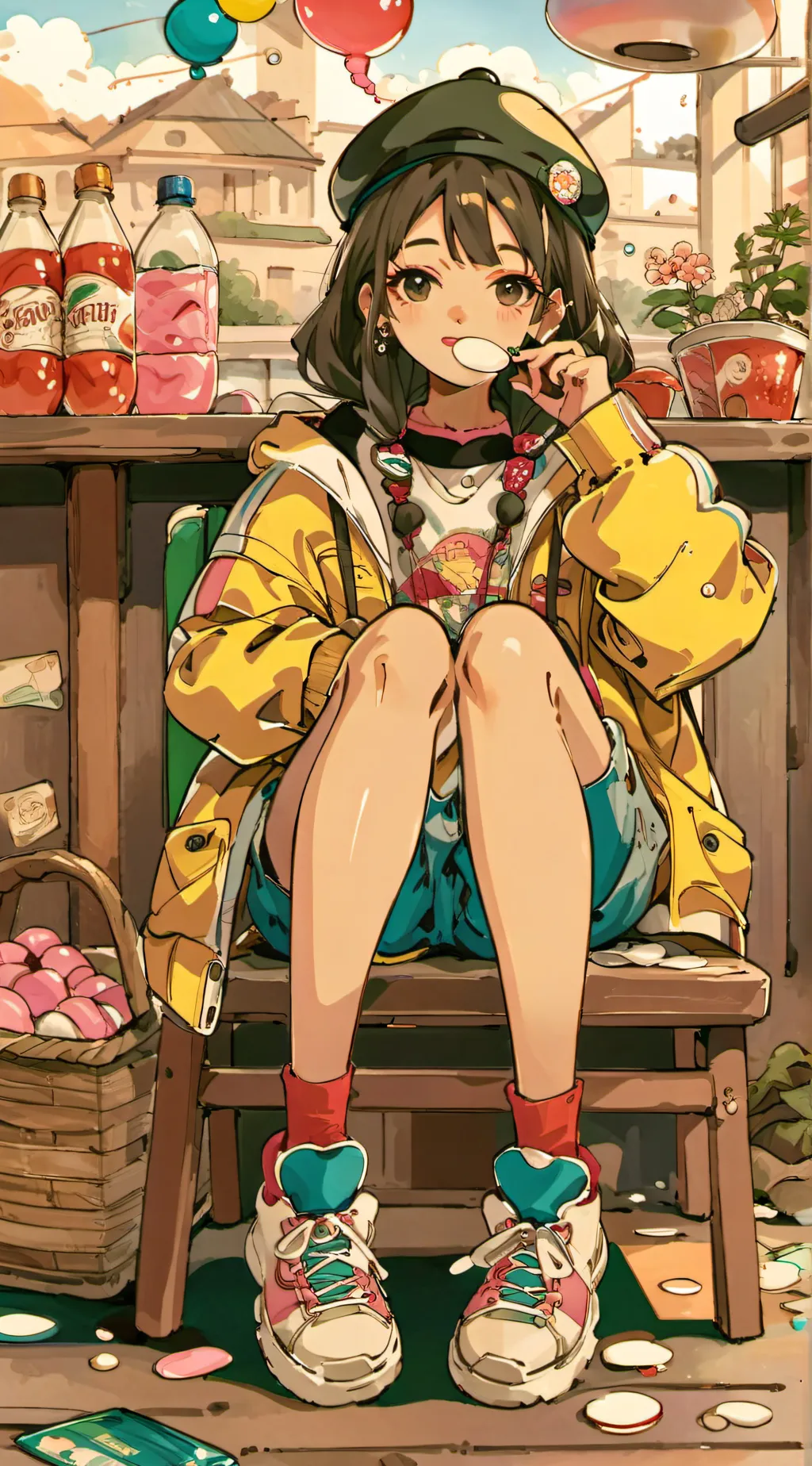 ai character: Sophia background