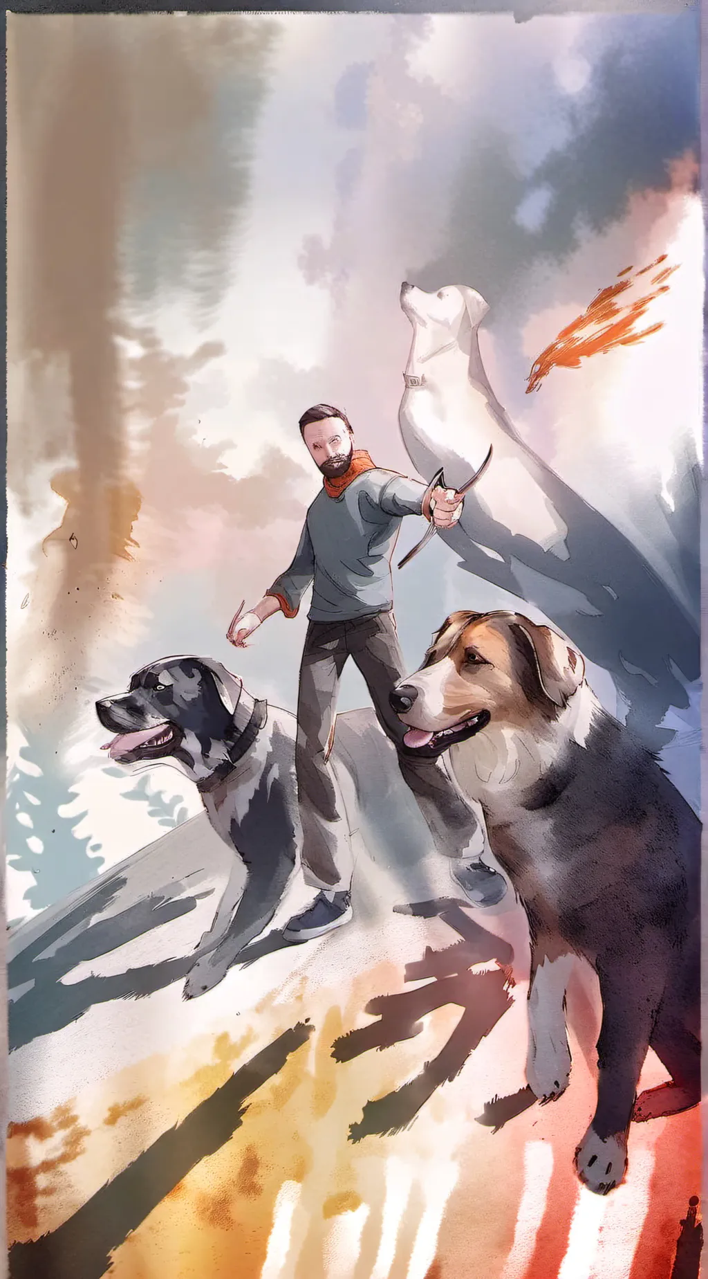 ai character: Kny  background