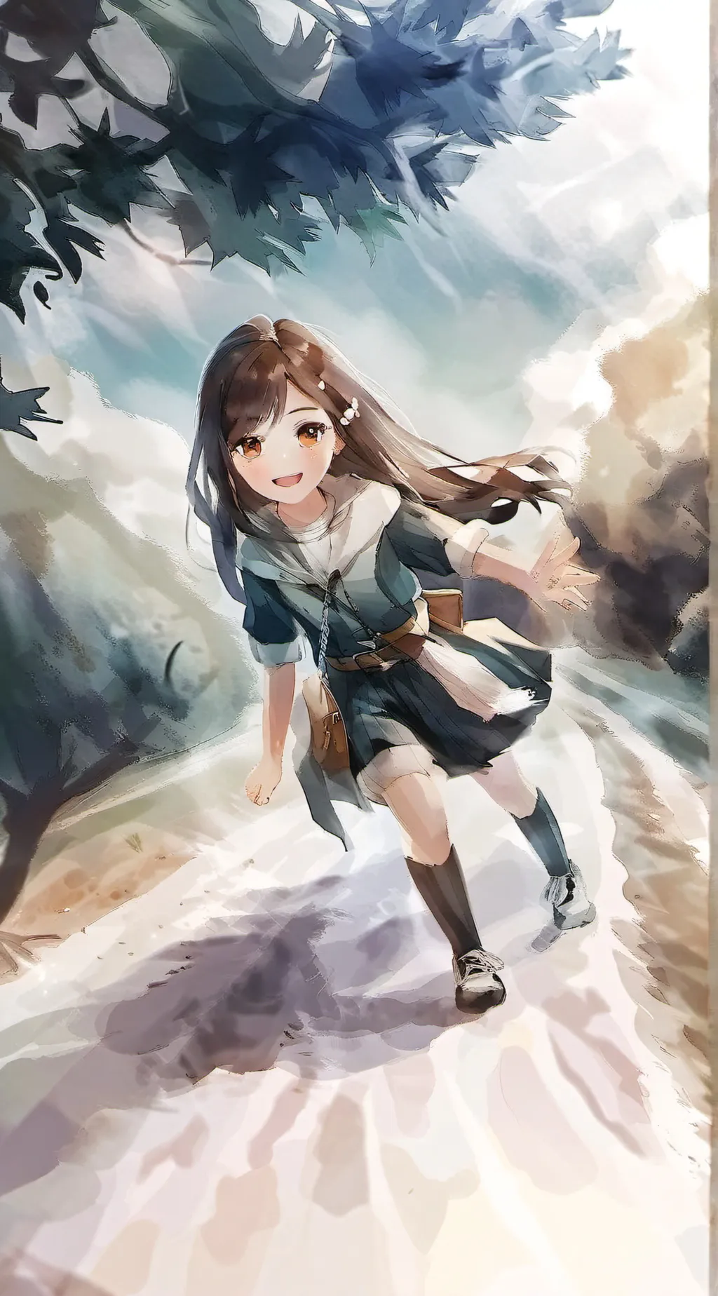 ai character: lucy background