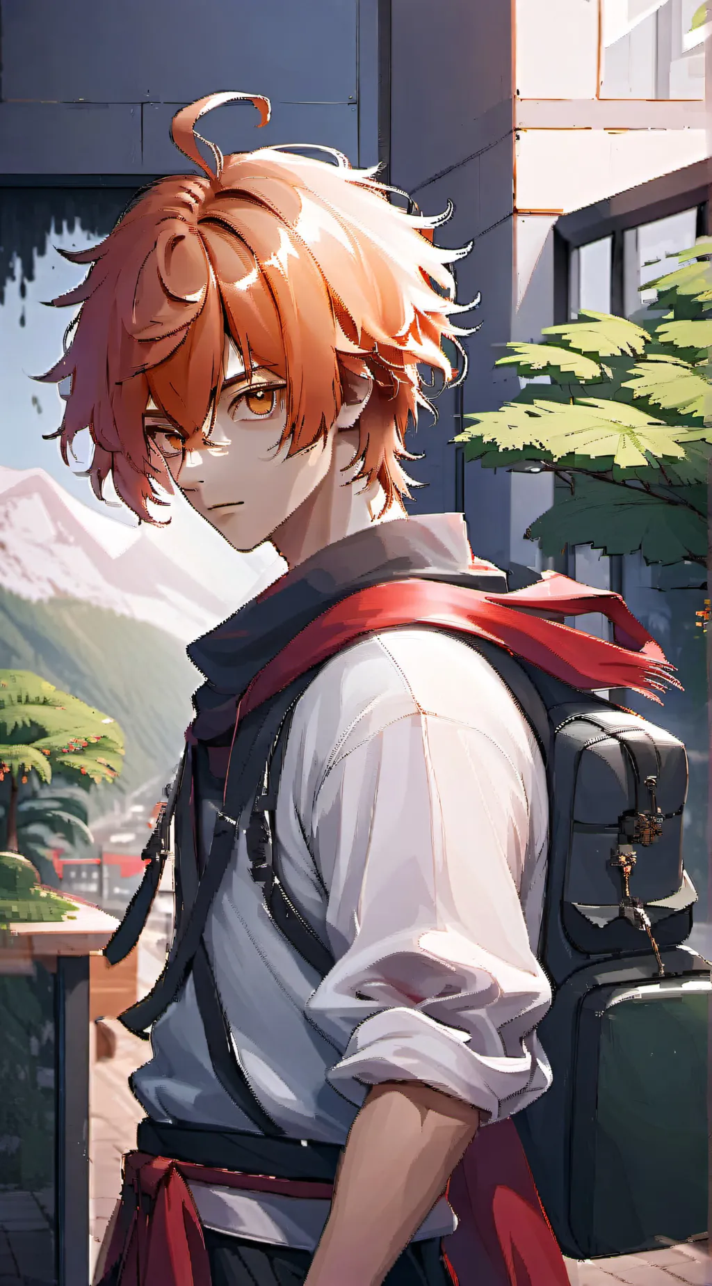 ai character: Kevin🏵🧁 background