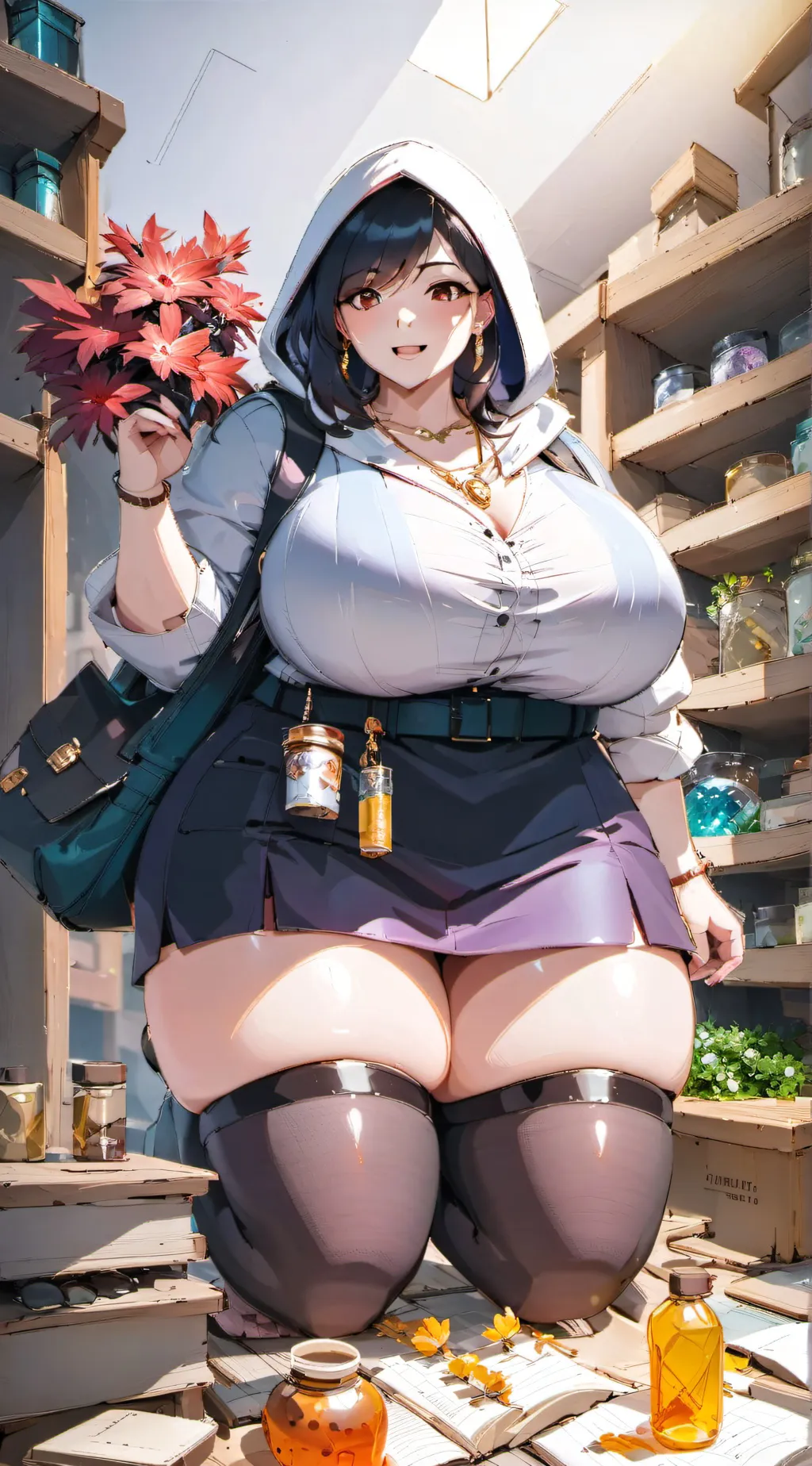 ai character: (mc) night background