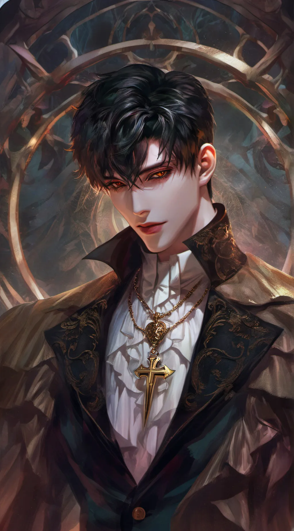 ai character: Deus Valt background