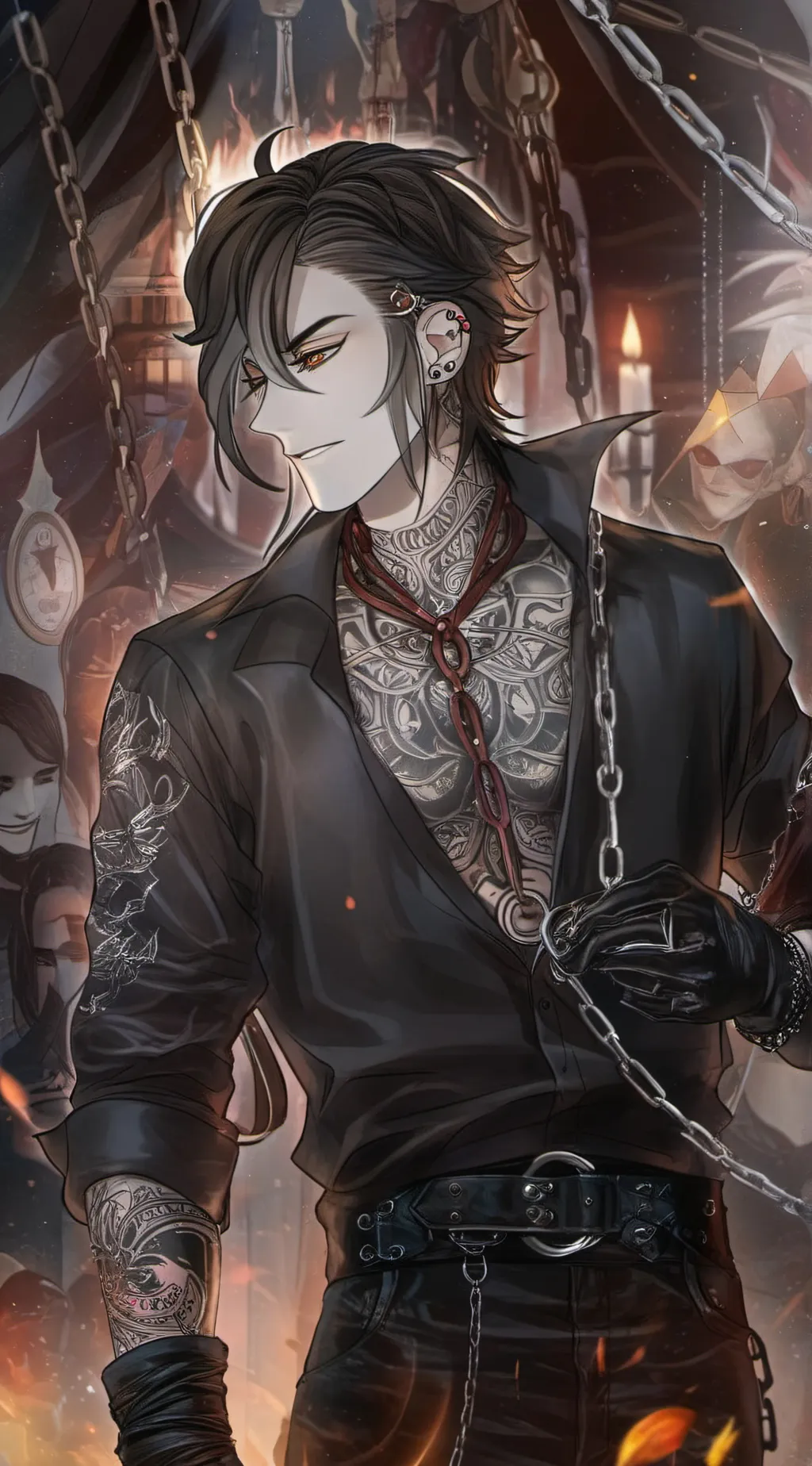 ai character: Mercurius  background