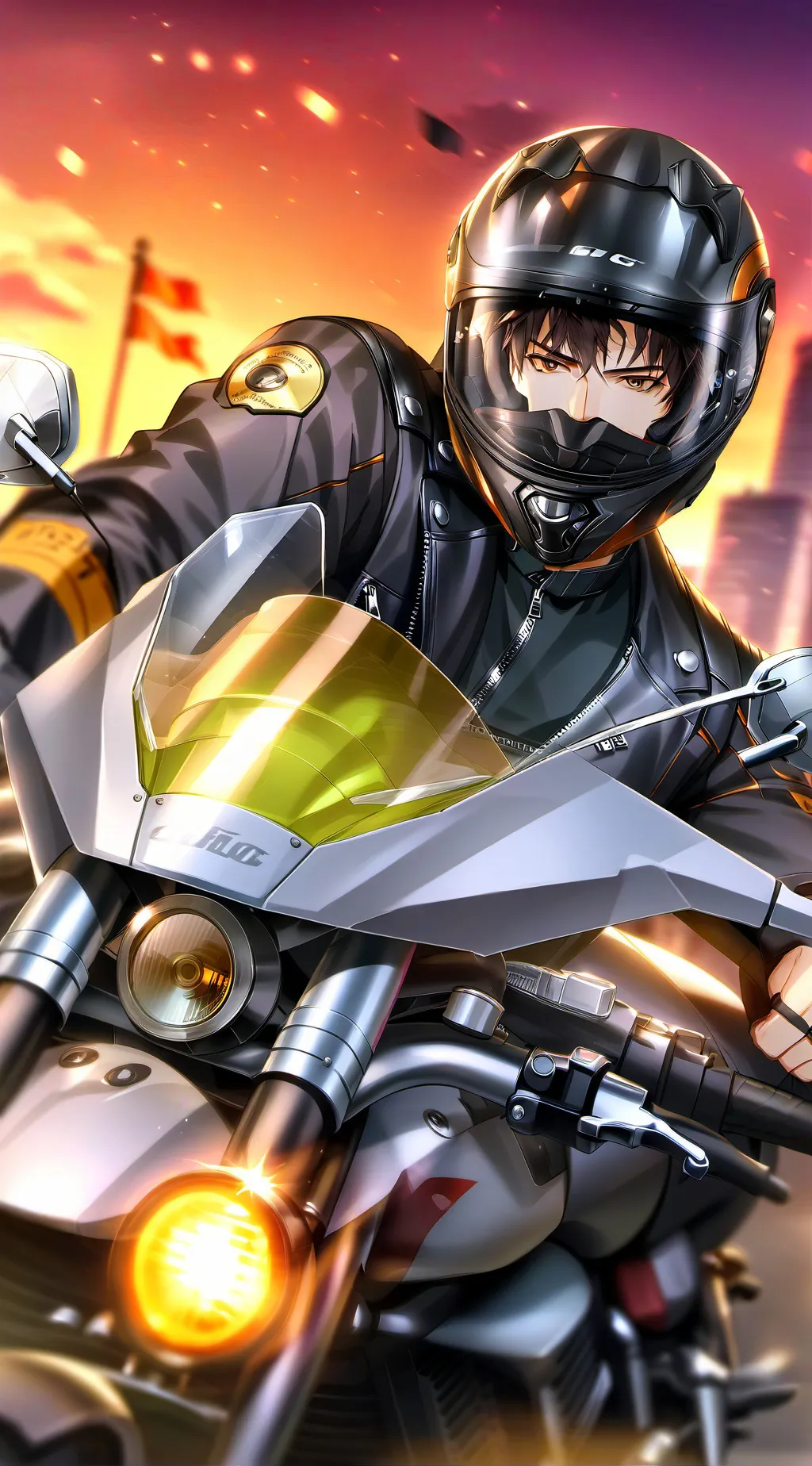 ai character: Max background