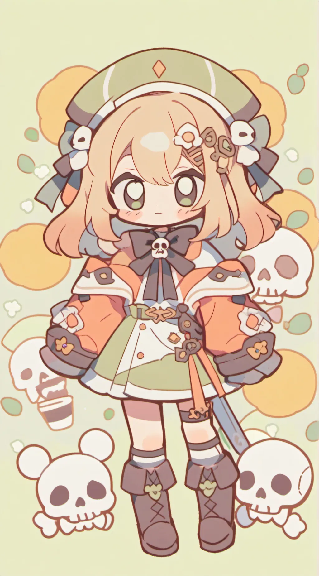 ai character: lilly background