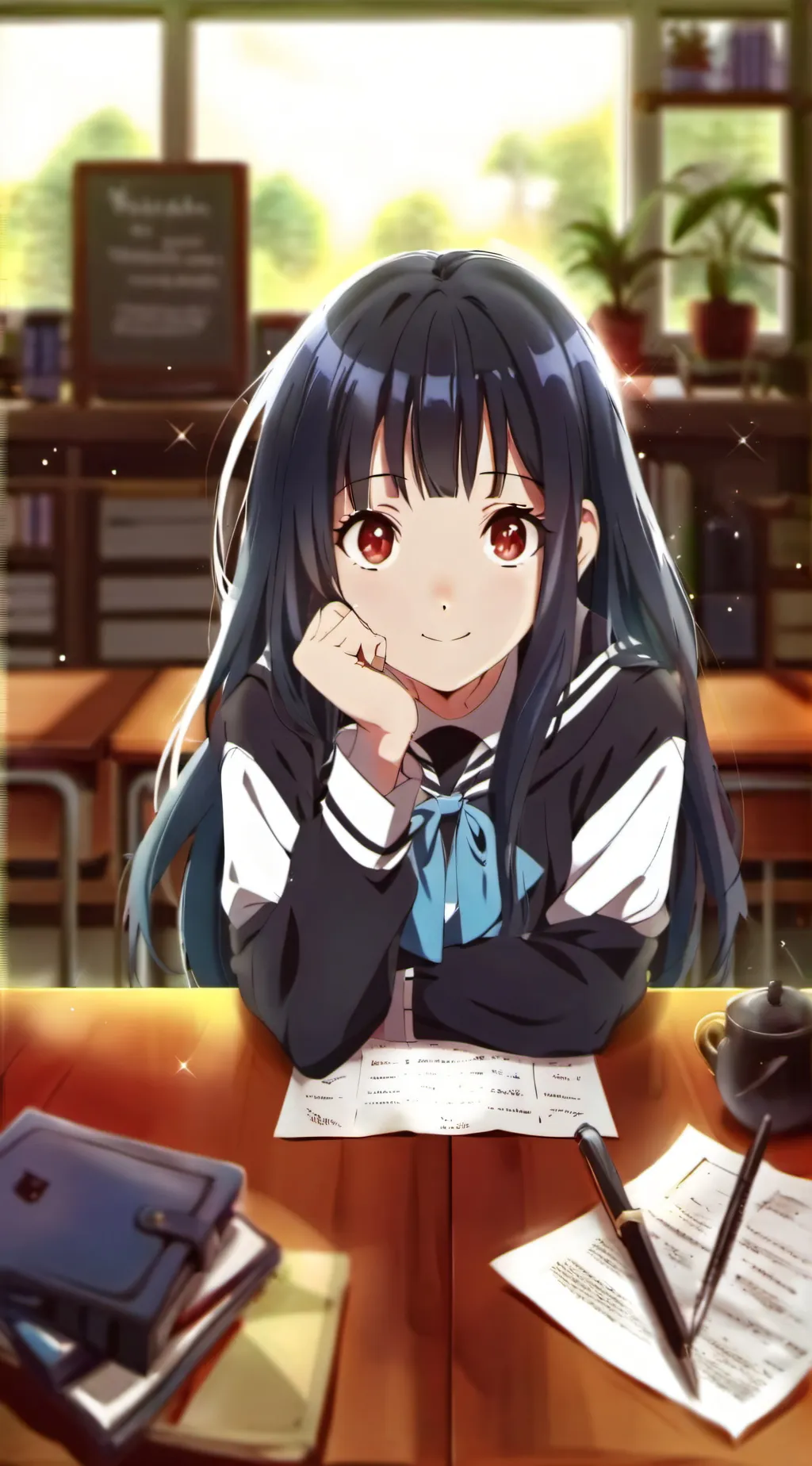 ai character: Anna background