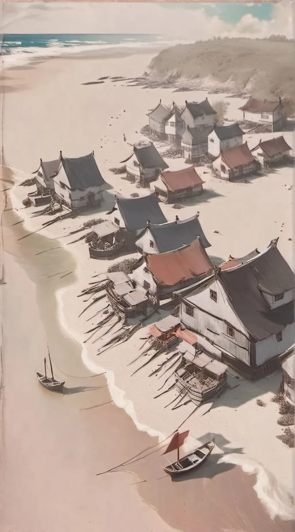 ai character: OBX background