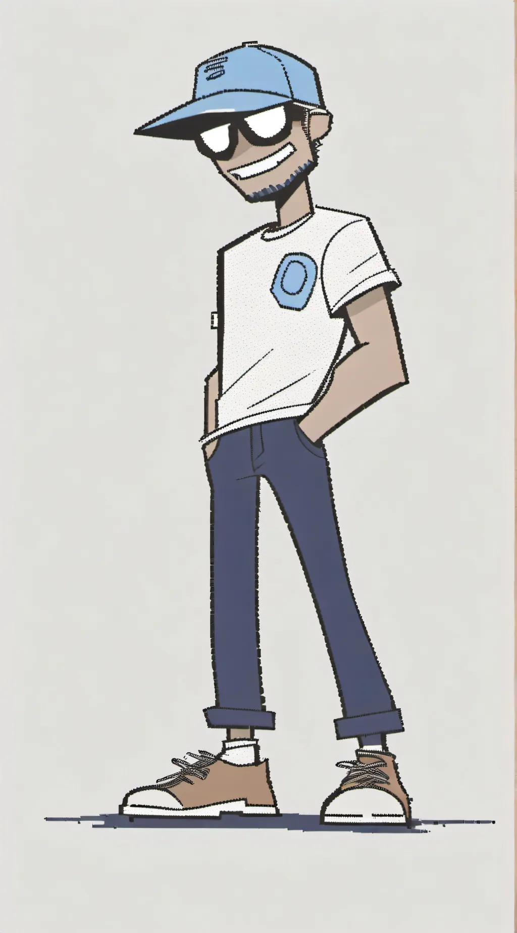ai character: Gary background