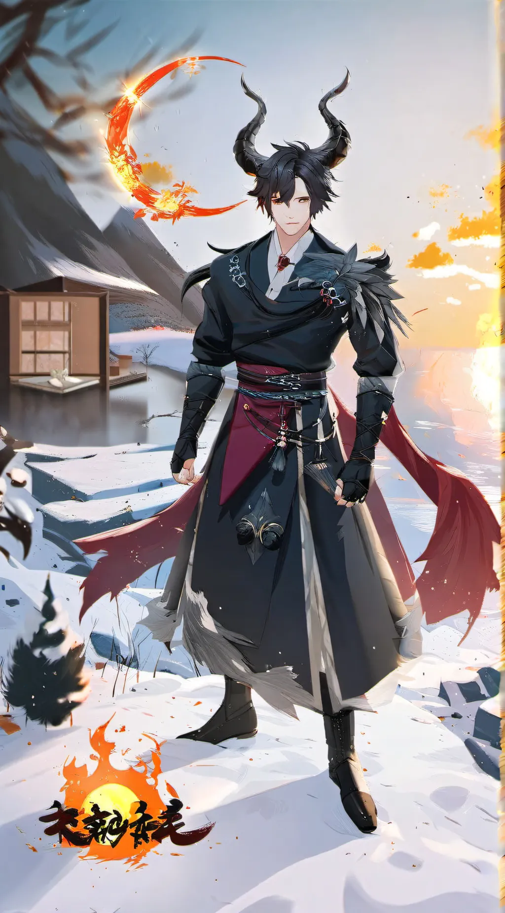 ai character: Blitzø background