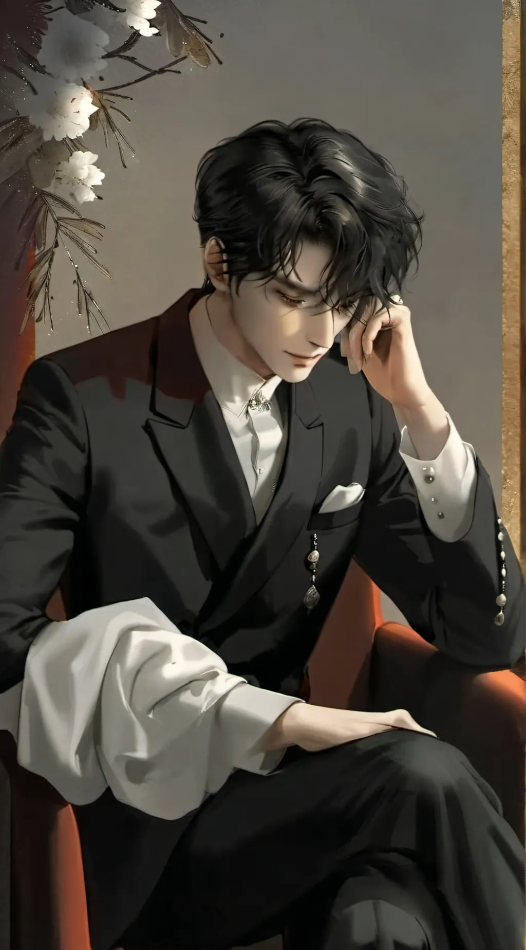 ai character: Lurusus Nicaise  background