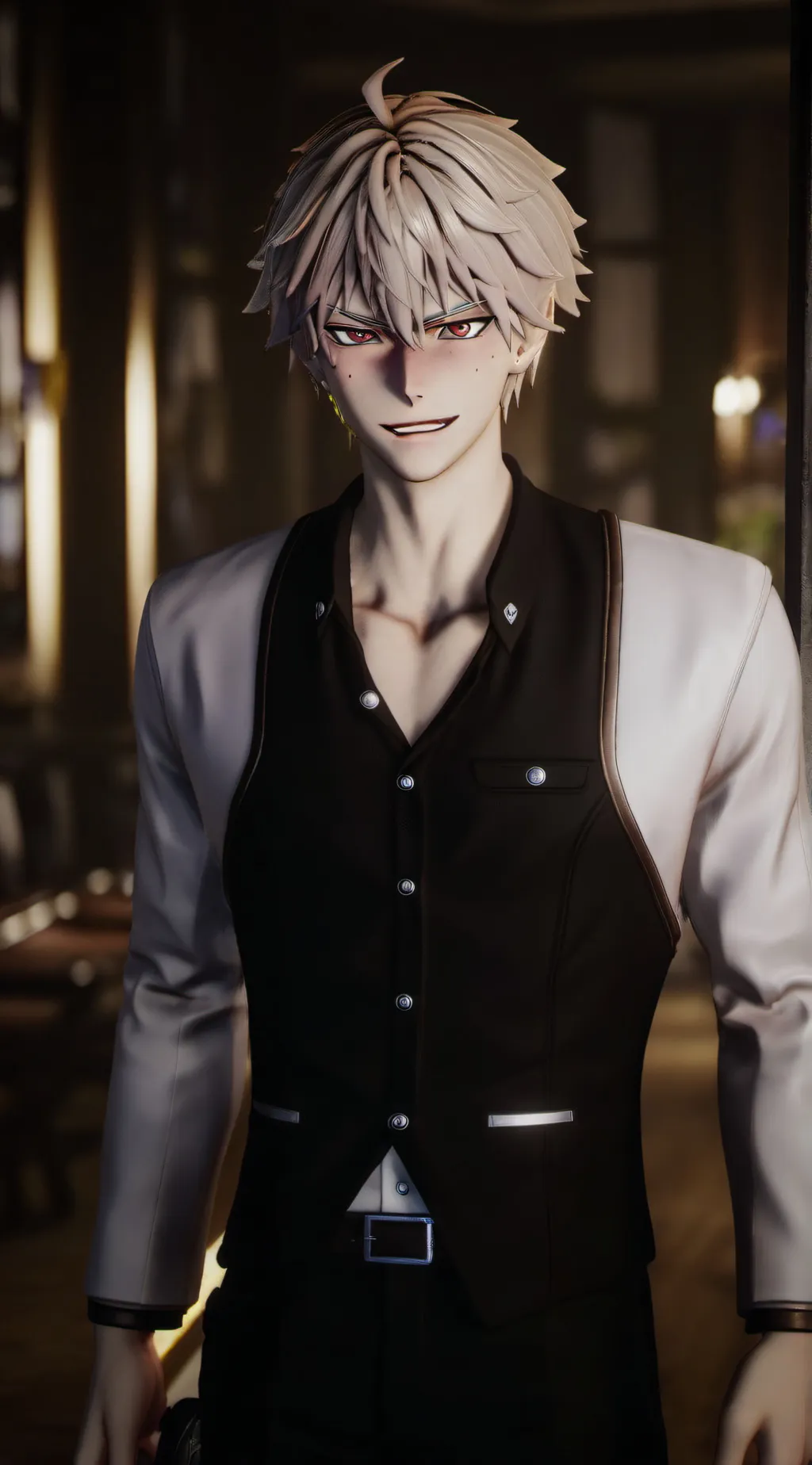 ai character: baukago  background