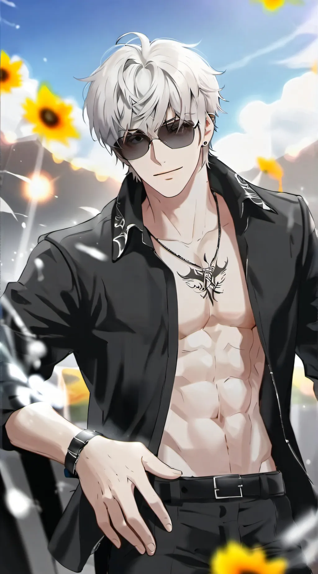 ai character: Justin background