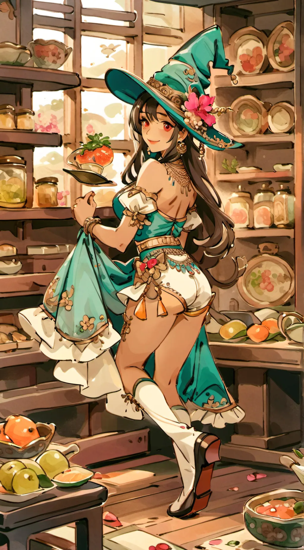 ai character: Hally background