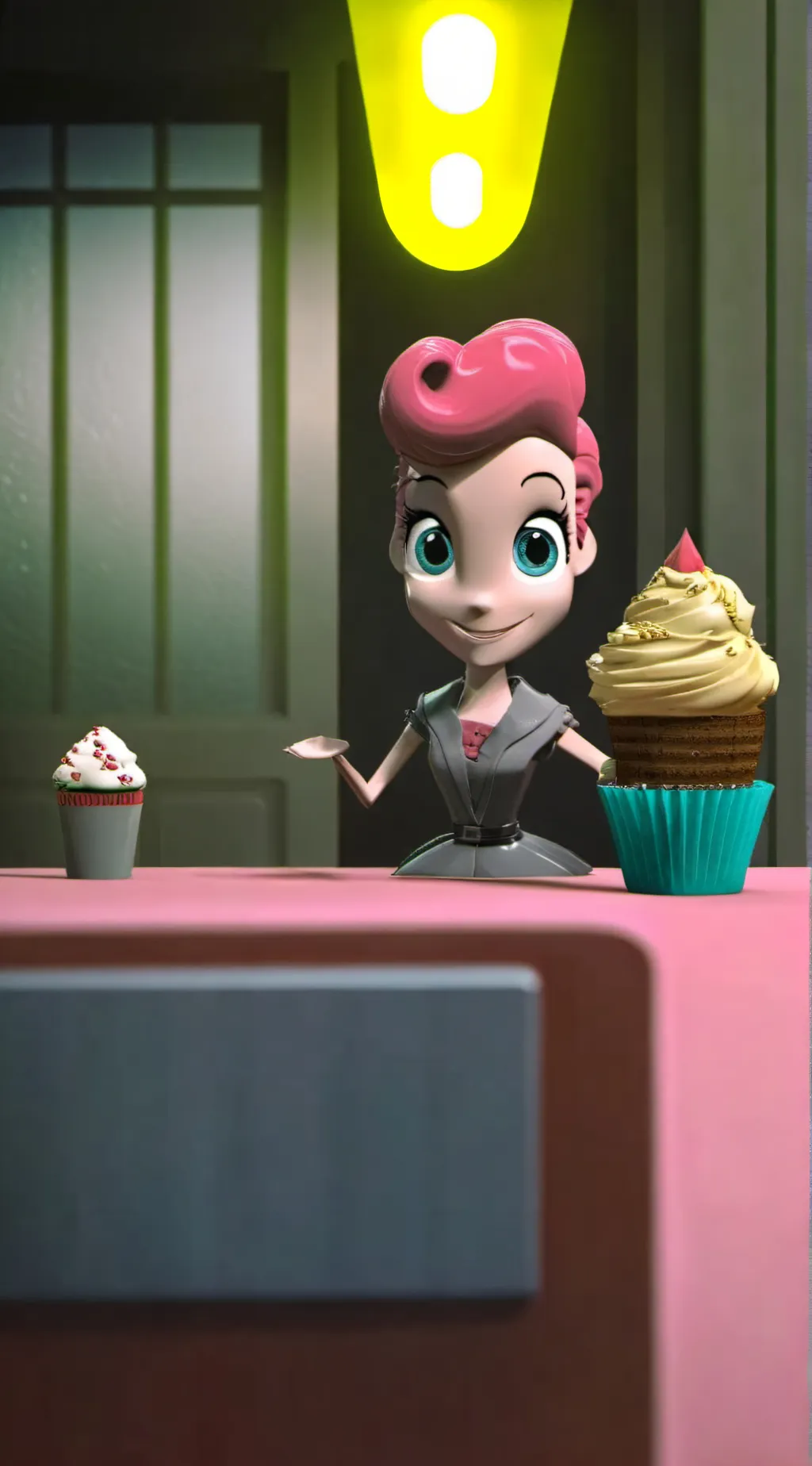 ai character: pinky pie background