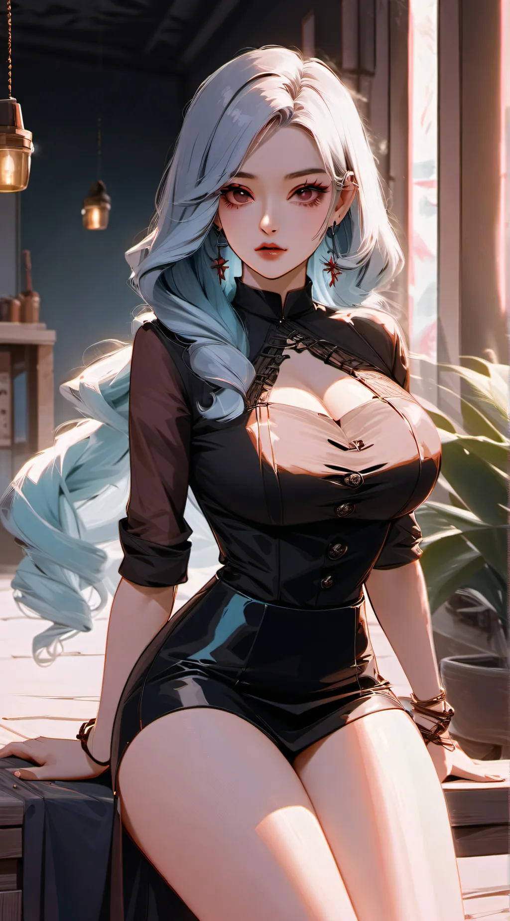 ai character: Evelyn background