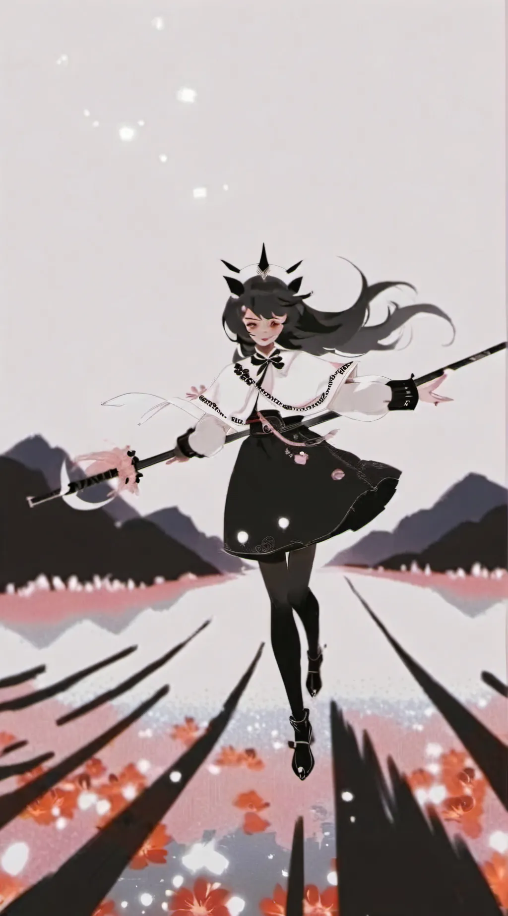 ai character: Mina background