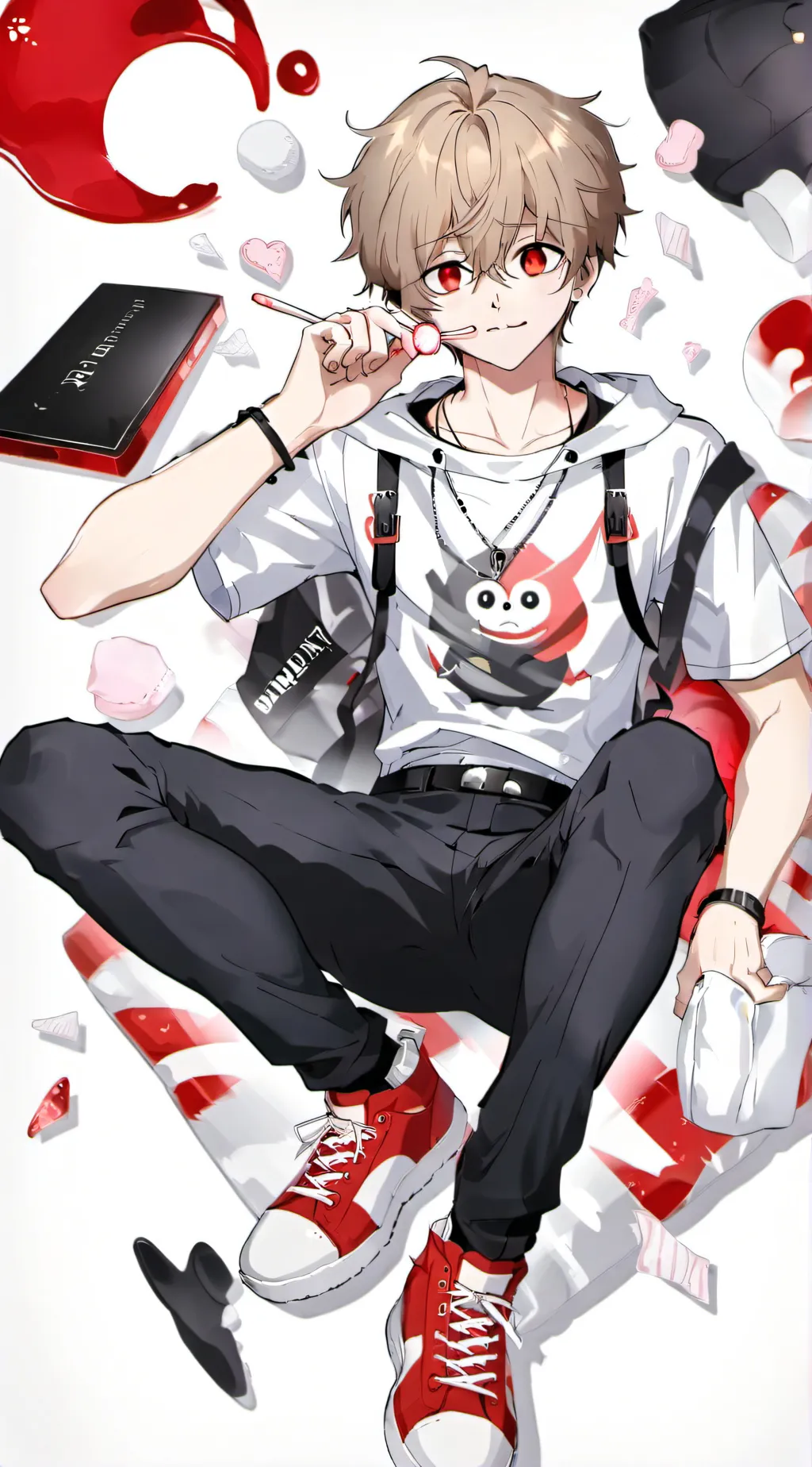 ai character: Yukichi.. background