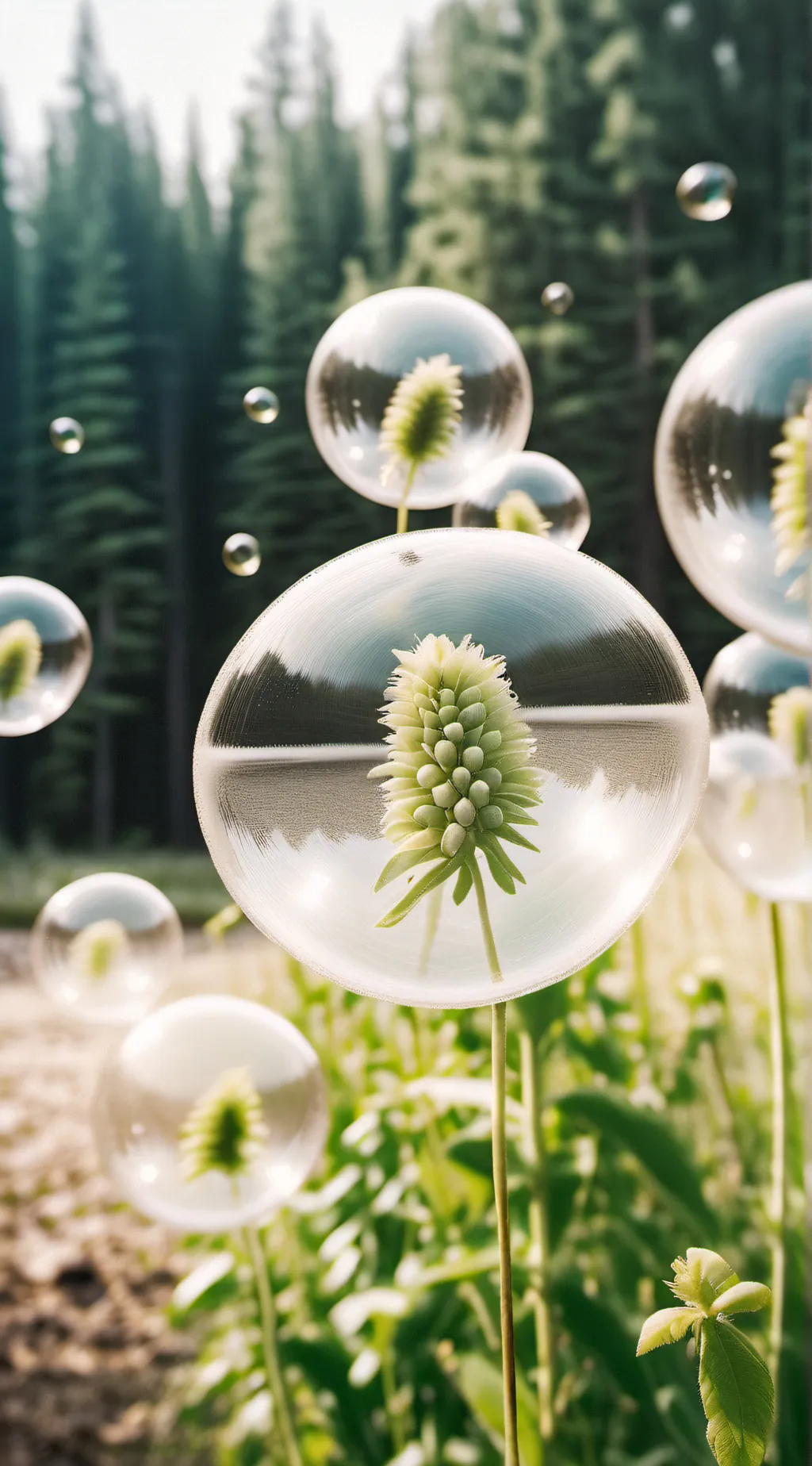 ai character: Bubble  background