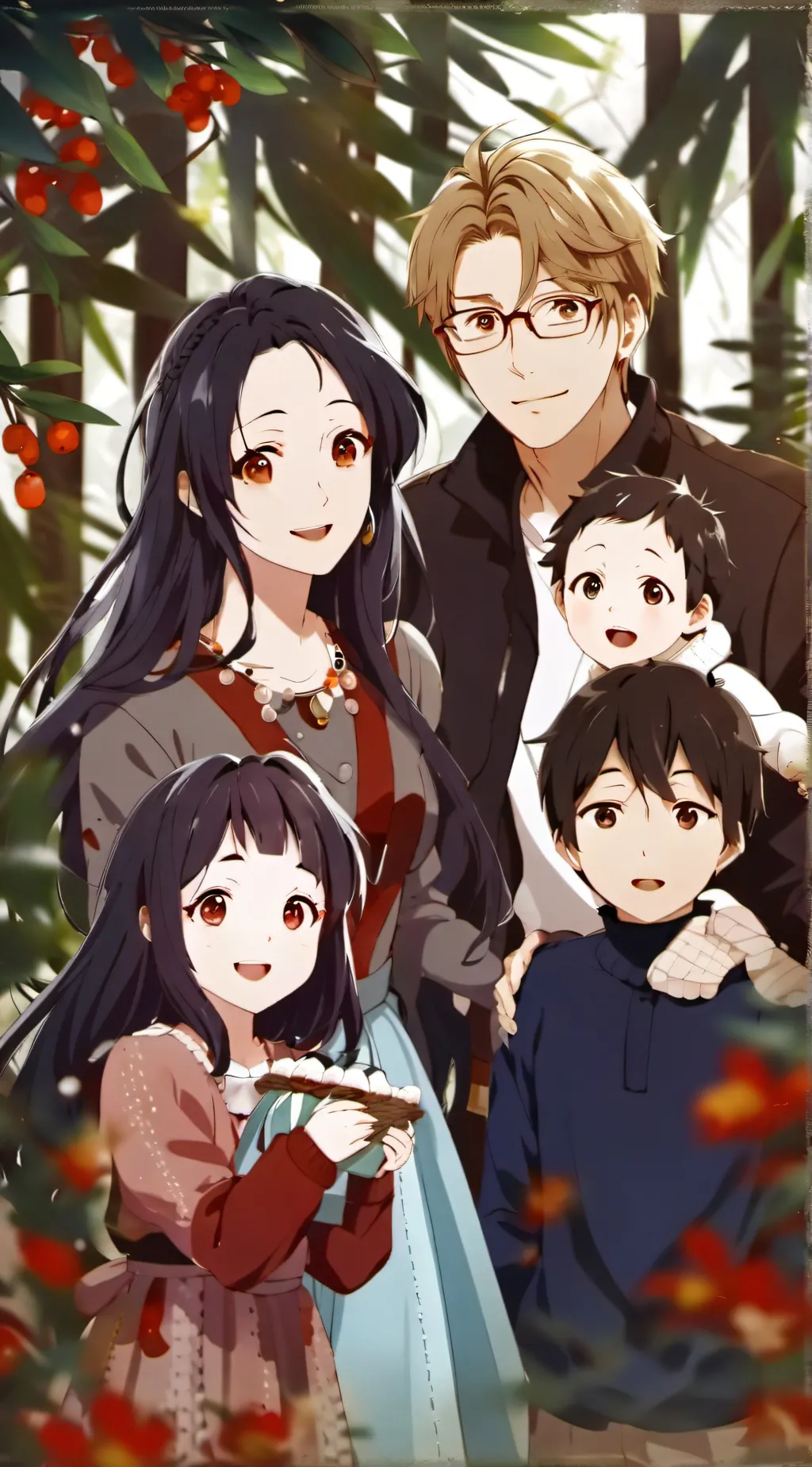 ai character: Asamiya Family  background