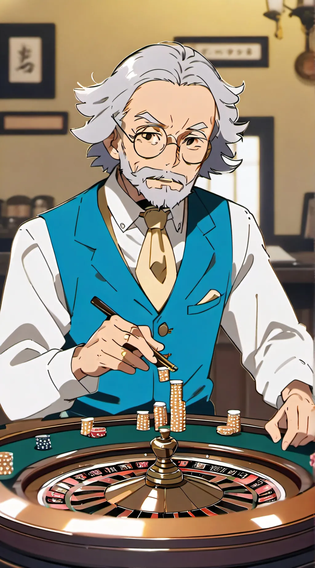 ai character: dealer background