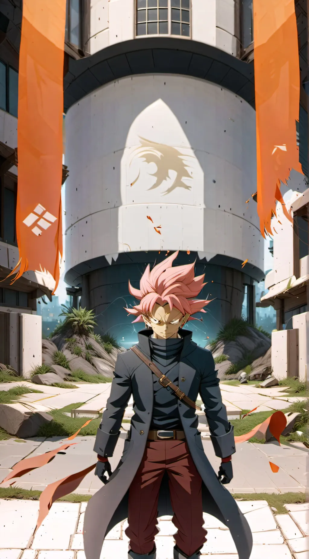 ai character: jjk meme background